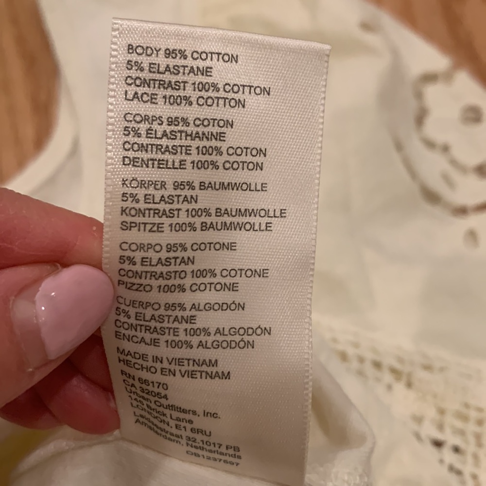 New Free People Brunch Date Puff Sleeve Top in Size XS - Picture 9 of 10